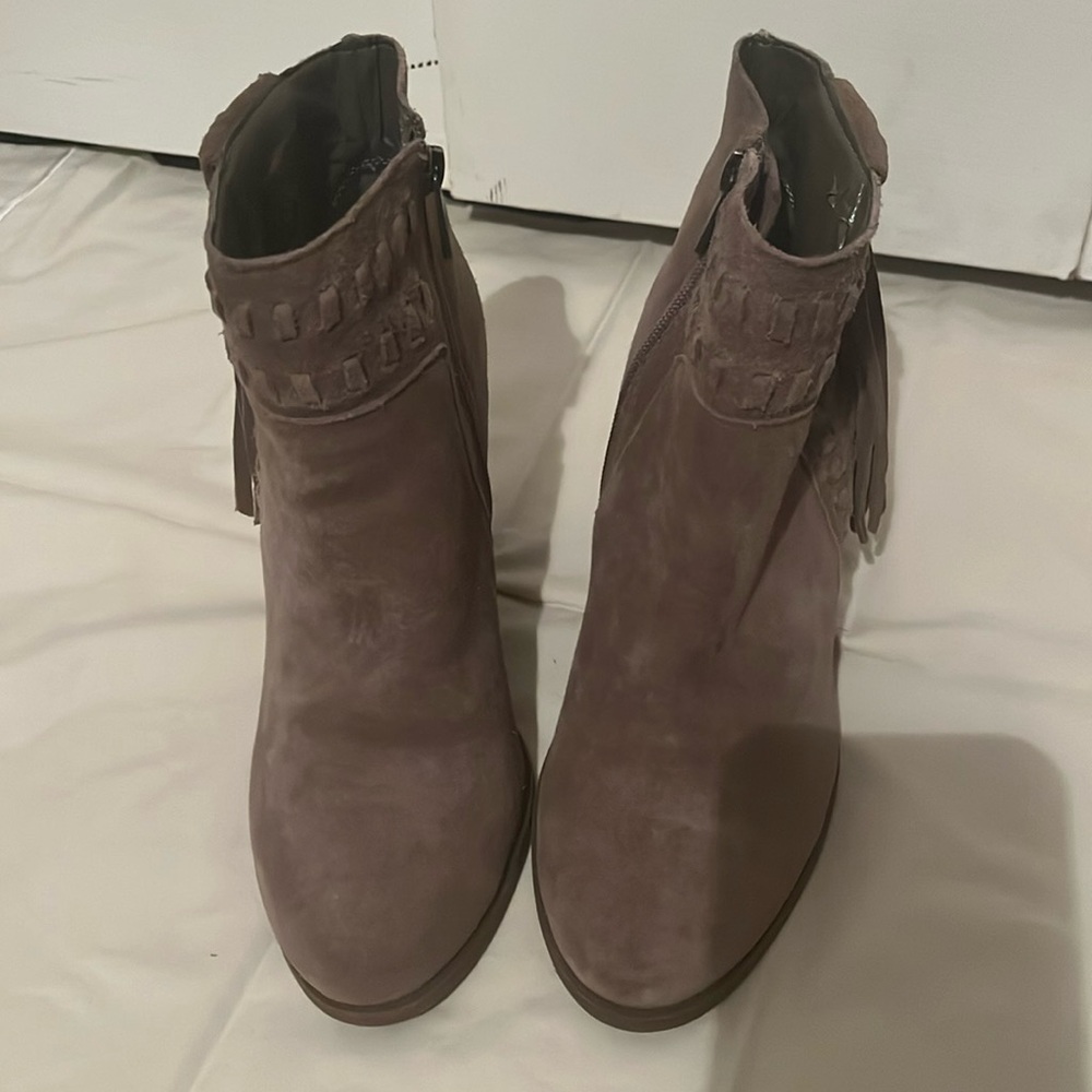 Jessica Simpson fringe booties